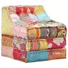 Modular Pouffe Patchwork Fabric