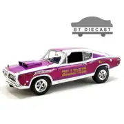 ACME BILLY THE KID 1968 PLYMOUTH BARRACUDA SUPER STOCK 1/18 DIECAST A1806125