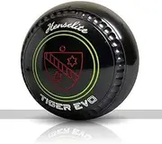 Henselite Tiger Evo Bowls - Set of 4, Black, Size 2, Heavy