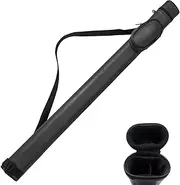 Deluxe Hard Billiard Pool Cue Case, 80 cm, 1x1 Carrying Case