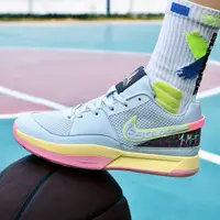 在飛比找蝦皮購物優惠-莫蘭特一代籃球鞋男aj4杜蘭特實戰兒童球鞋kd15青少年運動