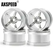 4x 2.2" Aluminium Beadlock Wheels Set for 1/10 RC Crawler Wraith TRX-4 D90 SCX10