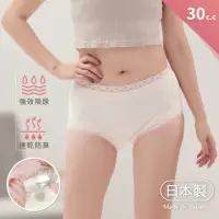 在飛比找momo購物網優惠-【IOHS】女性微30CC-日本速吸尿用內褲(防漏安心 抑菌