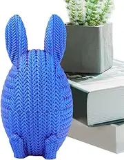 Easter Rabbit Egg - Bunny Shaped Easter Candy Filled Eggs - Creative 3D Printed Spring Decor for Home, Gatherings, Festival