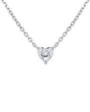 Sabrina Designs 14K 0.31 ct. tw. Diamond Heart Solitaire Pendant