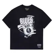 Carlton Blues Mens 2025 Abstract Logo Tee