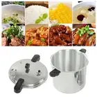 Multifunctional Pressure Canner 23L Aluminum Alloy Gauge Cooker for Hotel