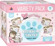 B.F.F. Kitten the Kitten Me Softly Variety Pack 2.8Oz Can 12