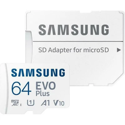 SAMSUNG EVO PLUS 64 GB micro SD SDHC TF Class 10 130MB/s 64G microSD Memory Card