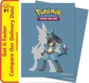 Ultra Pro Pokemon Lucario Deck Protector Chromafusion Sleeves 65 Pack NEW
