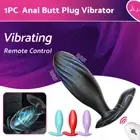 Anal Vibrator Vibrating Prostate Massager Bead Dildo Butt Plug Male Mens Sex Toy