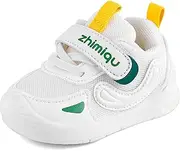 [MASOCIO] Baby Boys Girls First Walking Shoes Infant Toddler Trainers Soft Sole Anti-Slip Shoes