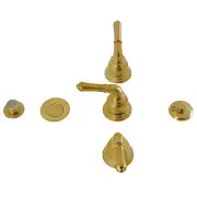 Kingston Brass KB32 Magellan 1.5 GPM Widespread Bidet Faucet - Brass