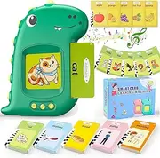 Talking Flash Cards for Toddlers 1-5 Years Learning Toys, 112 Talking Flash Cards 224 Words, Speech Therapy and Travel Toys for Kids, Autism Reading Machine, Preschool Educational Montessori Toys