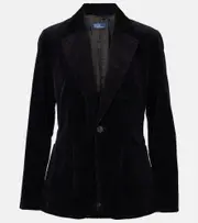 [Polo Ralph Lauren] Polo Ralph Lauren Cotton corduroy blazer AU 12 black