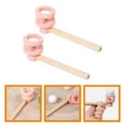 2 Pcs Toys for Blowing Balls Parent-child Floating Blower Pipe
