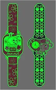 Rabbit Watch Temporary Tattoos Luminous Resin Stickers Glow in the Dark Fillers Craft