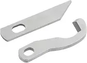 KONTONTY Overlocker Machine Blades Pack Replacement Blades Home Sewing Parts for Smooth Cutting