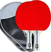 Palio Expert 3.0 Table Tennis Bat & Case | ITTF Approved High-Performance Ping Pong Racket for Beginners | Maximum Spin & Control
