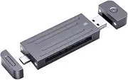 CFast SD Card Reader USB 3.2 to &TF External Memory OTG Adapter for Mobile Phone Computer Camera 10Gbps