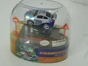 Cannonball R/C Mini Car, #3 GP car, Silver/Blue, 49MHz