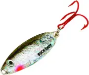 NEW! Northland Buck-Shot Rattle Spoon 1/8oz Silver Shiner 1Cd BRS3-11