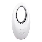 Livepure Tower Fan Bladeless AutoDuster Oscillating Pedestal Filter White 3Speed