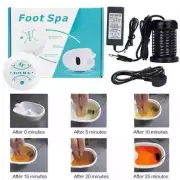 Detox Ionic Foot Spa Bath Machine Detoxifier Cleanse Footspa Care Health Therapy