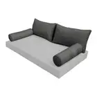 |COVER ONLY| STYLE 2 Crib Bolster Pillow Daybed Porch Swing Pipe Trim AD003