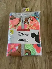 BONDS BABY ZIP WINDERSUIT - THE JUNGLE BOOK - SIZE 2 BNIP