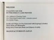 DIK10268 Cleaning Kit DCP360i Direct Card Printer Adhesive cards Print head Swab