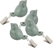 Tablecloth Clips for Outdoor Tables 4pcs Bird Shape Weights Windproof Dining Room Picnic Decor