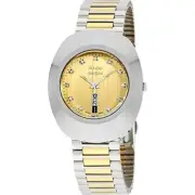 Rado Original Yellow Gold Dial Two-tone Ladies Watch R12305304