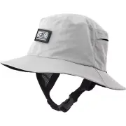 Ocean and Earth Mens Bingin Soft Peak Grey Bucket Surf Hat - X-Large - 60cm