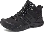 [Grand Attack] Men's Mid Waterproof Hiking Boots Lightweight Approach Trekking Comfortable Backpacking Non Slip Work Shoes Outdoor Camping Travel Cross Trainer Sneakers