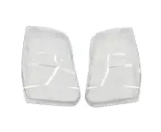 Pair Plastic Headlight Lens Cover Kit Fit For Nissan Patrol GU Y61 2004-2011