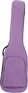 Generic Electric Guitar Protective Backpack with Reinforced Padding for Secure Storage, C