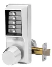 Kaba Ilco 1031K 2-3/4" Backset Combination Entry Mechanical - Chrome