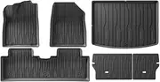 Floor Mats Compatible with BYD Yuan Pro Yuan Up 2025 2024 Cargo Liner Mat Foot Pad Seat Back Protector Carpet(Full Set 6pcs)