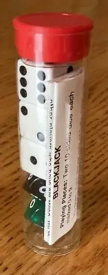 Black Jack KOPLOW 1993 Dice Game with C-Low & Craps of Hazards
