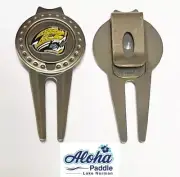 JACKSONVILLE JAGUARS GOLF Beltclip DIVOT REPAIR TOOL w/ Ballmark NFL