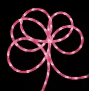 Northlight 150' Pink LED Indoor/Outdoor Christmas Rope Lights on a Spool