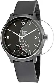 3 Pack Puccy Screen Protector, compatible with Mondaine Helvetica 1 Smartwatch Hybrid Watch TPU Film（Not Tempered Glass）