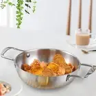 Instant Noodle Pot Kitchen Cookware Fast Heating Stainless Steel Pan Dry Pots