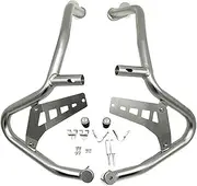 Motorcycle Upper Crash Bar Extensions Engine Guard Bumper Protectoion,Compatible with R1250GS ADV R 1250 GS Adventure R1250GSA 2019-2023(Silver)