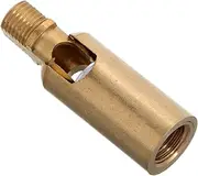 UPKOCH Copper Adjustable Wall Sconce Adapter Swivel Light Fixture Accessory for Sloped Ceilings Flexible Angle Easy Installation Durable Design for Home Decor