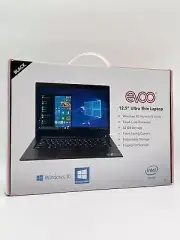 Evoo 12.5" (32GB, Intel Celeron, 1.10 GHz, 3GB) Laptop - Black - EV-C-125-3-BK