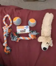 5 In 1 Dog Puppy Toy Bundle For Any Size Dog