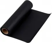 ZCOINS Black Paper Rolls 1.25 X 32.8Ft Recycled Paper for Drawing, Moving, Gift