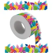 Bulletin Board Borders Leaves Border Trim for Classroom Office Decoratiion